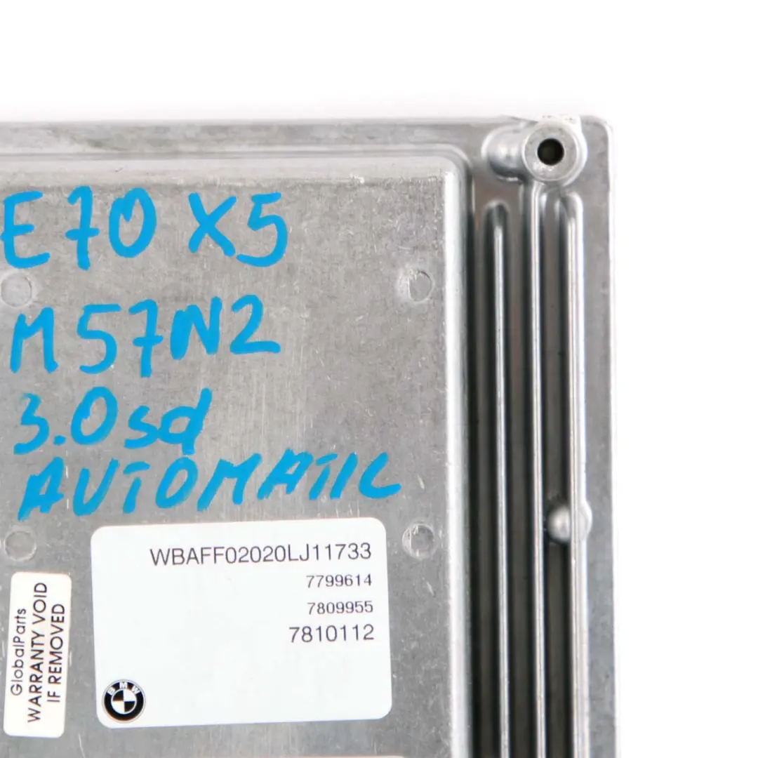 M57N2 Engine Control Unit ECU DDE to BMW E60 E90 E91 E92 LCI 335D 535d with Part number 7809955 BMW E60 E90 E91 E92 LCI 335D 535d M57N2 Engine Control Unit ECU DDE - SKU 7809955 - Part number 7809955