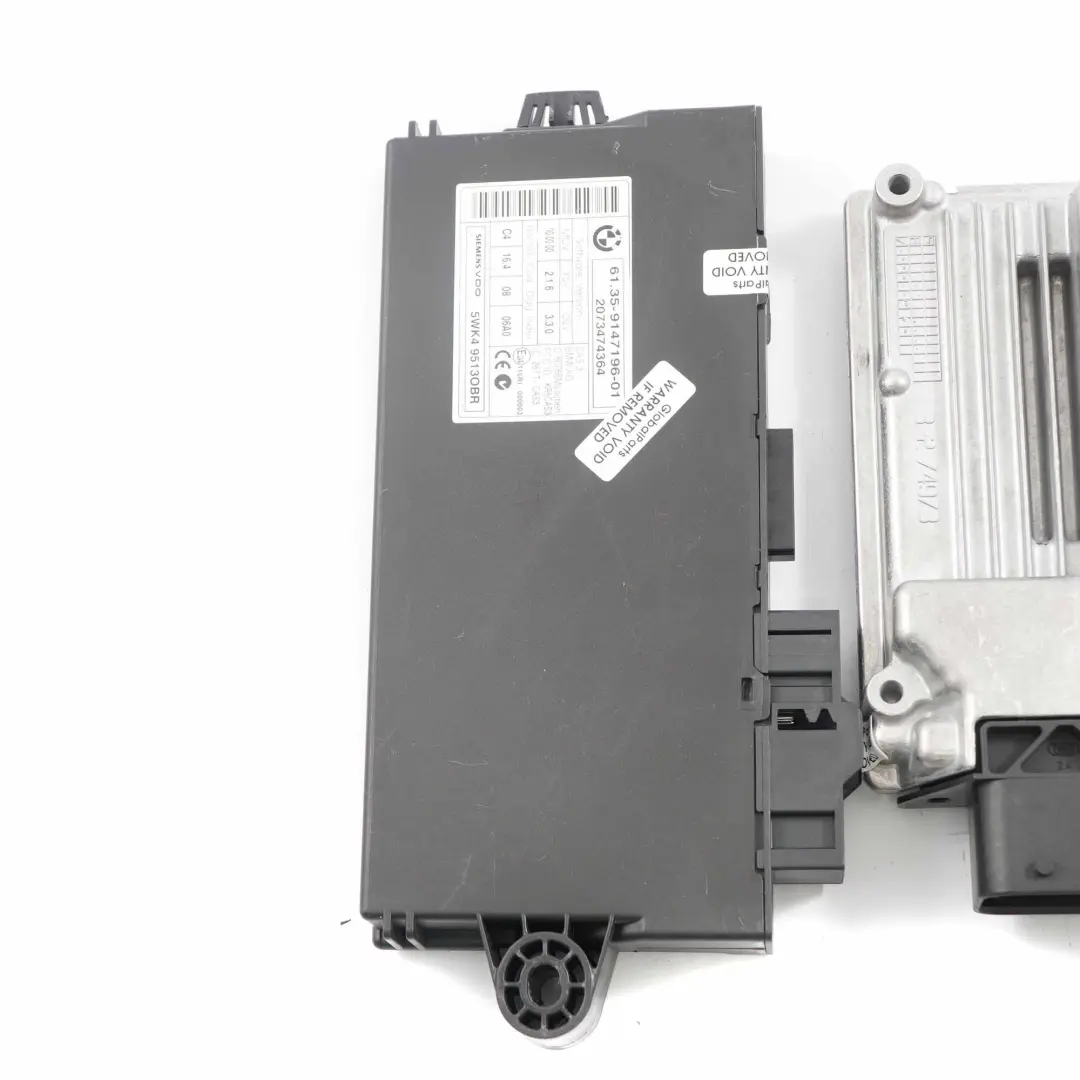N47 143HP Diesel ECU KIT DDE CAS3 + Key BMW E81 E87 LCI E90 118d 318d - SKU 7810001-2 - Part number 7810001