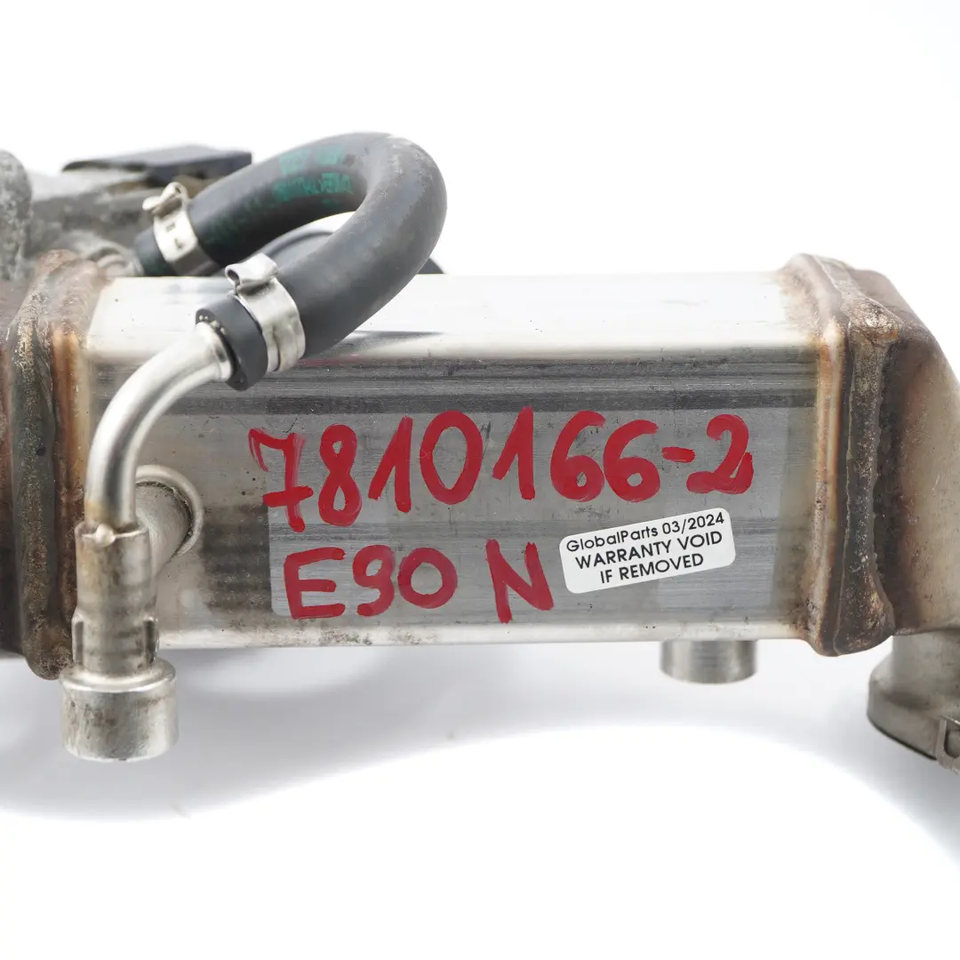 Cooler BMW E81 E87 E90 E91 LCI N47 Exhaust Manifold Gas to EGR with Part number 7810166 EGR Cooler BMW E81 E87 E90 E91 LCI N47 Exhaust Manifold Gas - SKU 7810166-2 - Part number 7810166