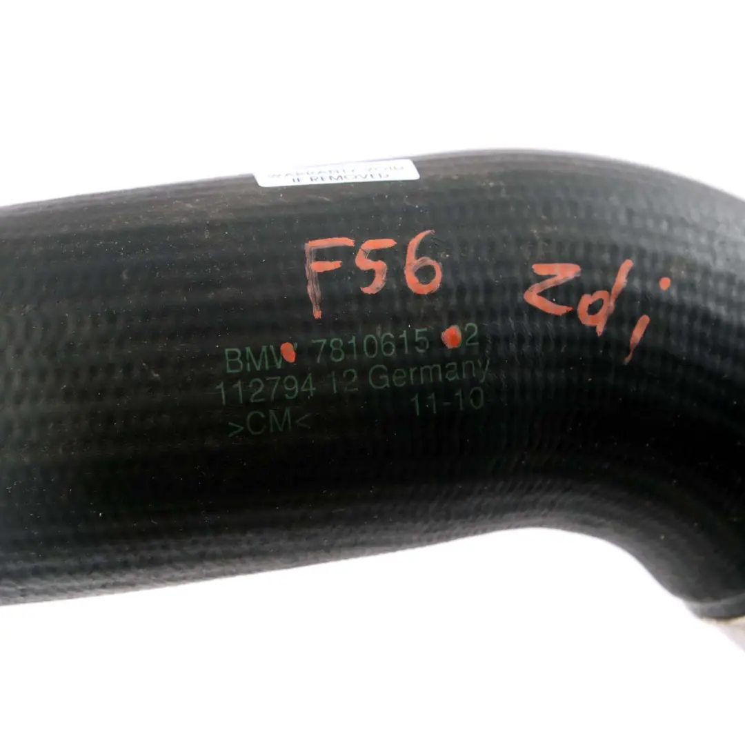  Luftzufuhrleitung BMW F10 520d 525d N47N Diesel Ansaugkrümmer Schlauch - SKU 7810615 - Teilenummer 7810615