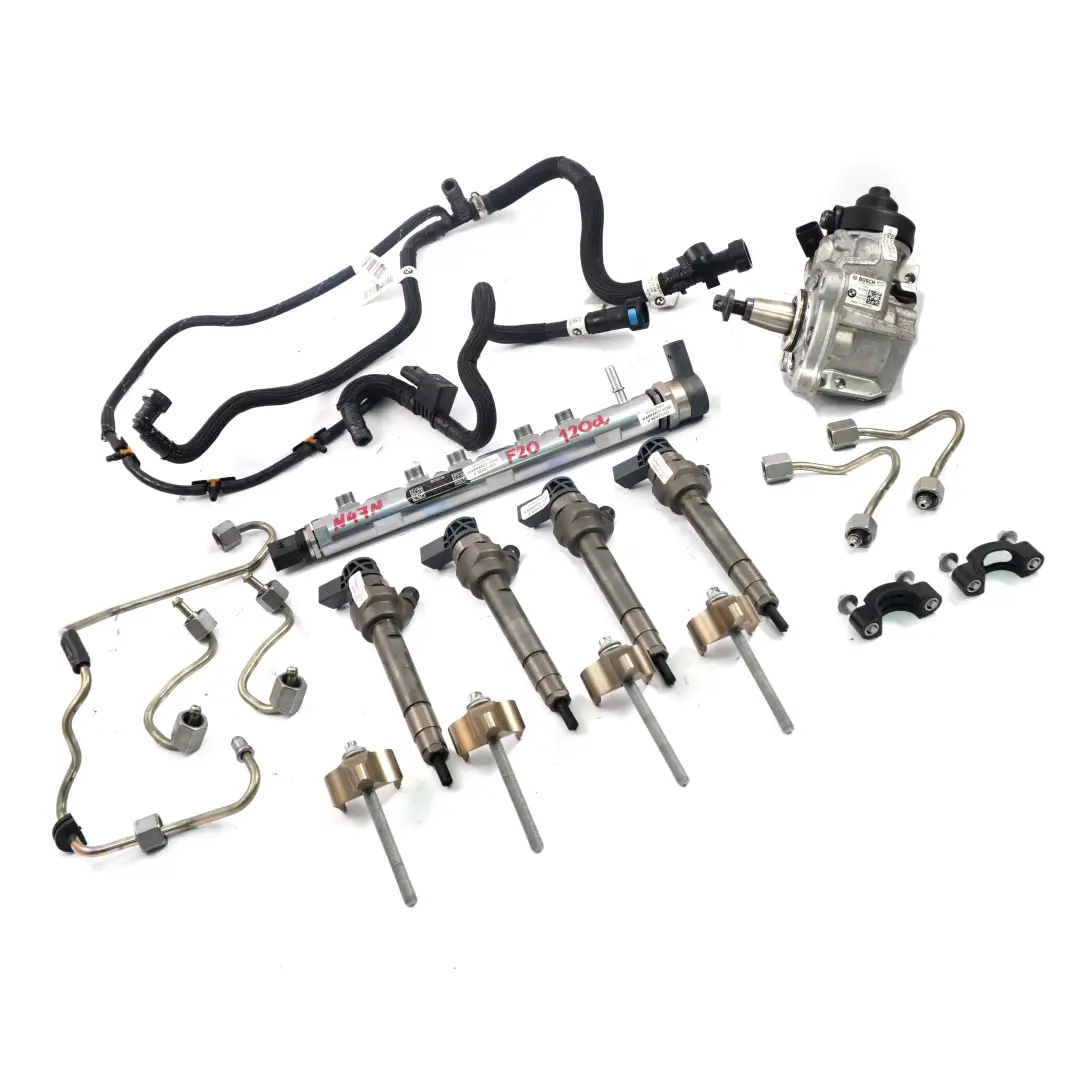N47N 184HP Diesel Set Sistema De Inyeccion De Combustible para BMW F20 F30 120d 320d con número de pieza 7810702 BMW F20 F30 120d 320d N47N 184HP Diesel Set Sistema De Inyeccion De Combustible - SKU 7810702-4 - Número de pieza 7810702