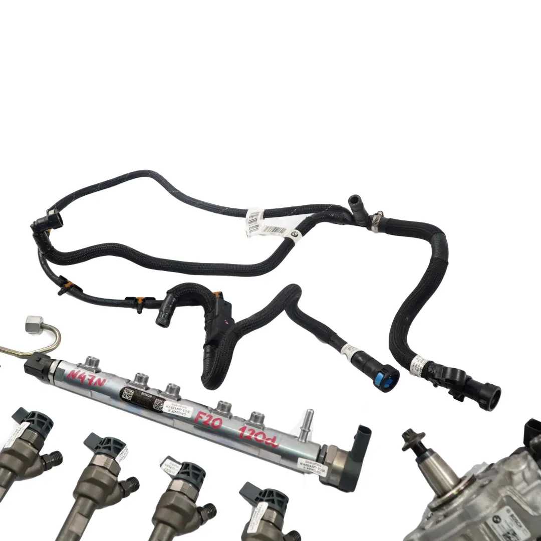 N47N 184HP Diesel Set Sistema De Inyeccion De Combustible para BMW F20 F30 120d 320d con número de pieza 7810702 BMW F20 F30 120d 320d N47N 184HP Diesel Set Sistema De Inyeccion De Combustible - SKU 7810702-4 - Número de pieza 7810702