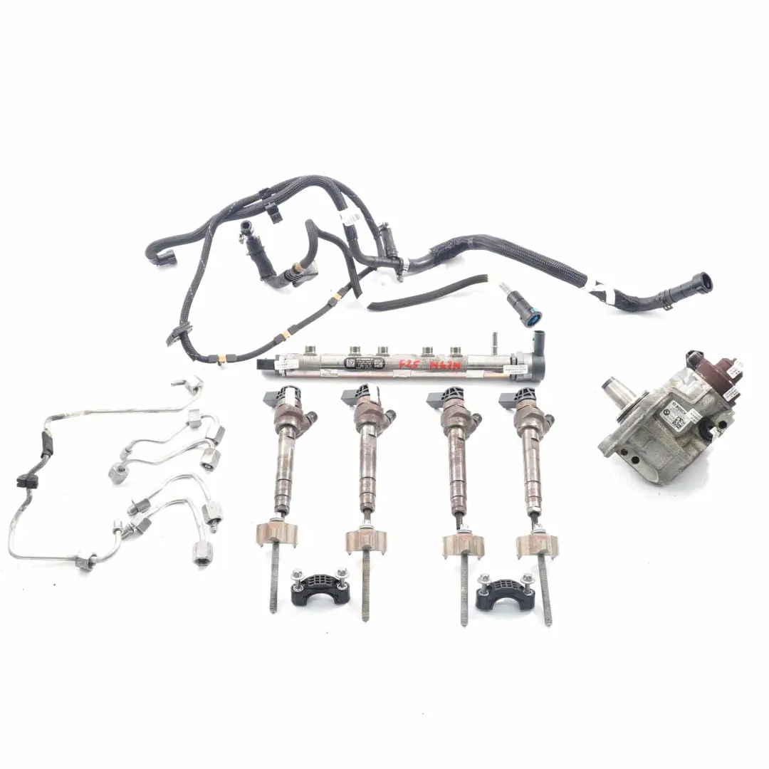 BMW X3 F25 18d 20dX N47N Système D'injection Carburant Ensemble D'injecteurs - SKU 7810702-5 - Numéro de pièce 7810702