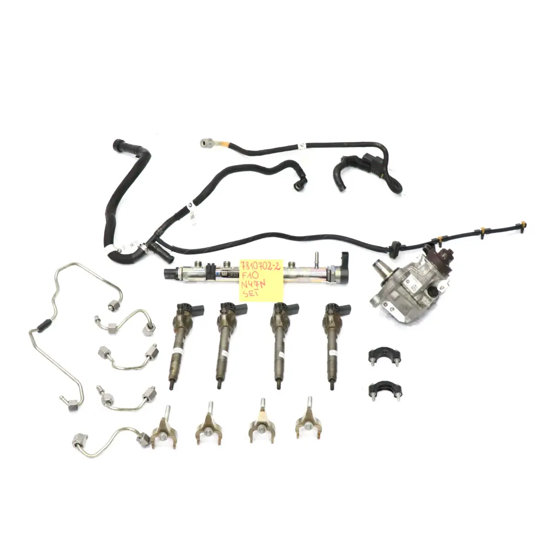 BMW F10 F11 520d N47N 184HP Diesel Kraftstoff pumpe Ein spritzan lage Satz - SKU 7810702-6 - Teilenummer 7810702