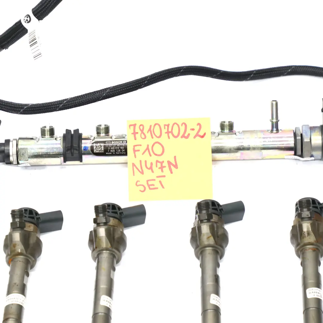 BMW F10 F11 520d N47N 184HP Diesel Kraftstoff pumpe Ein spritzan lage Satz - SKU 7810702-6 - Teilenummer 7810702