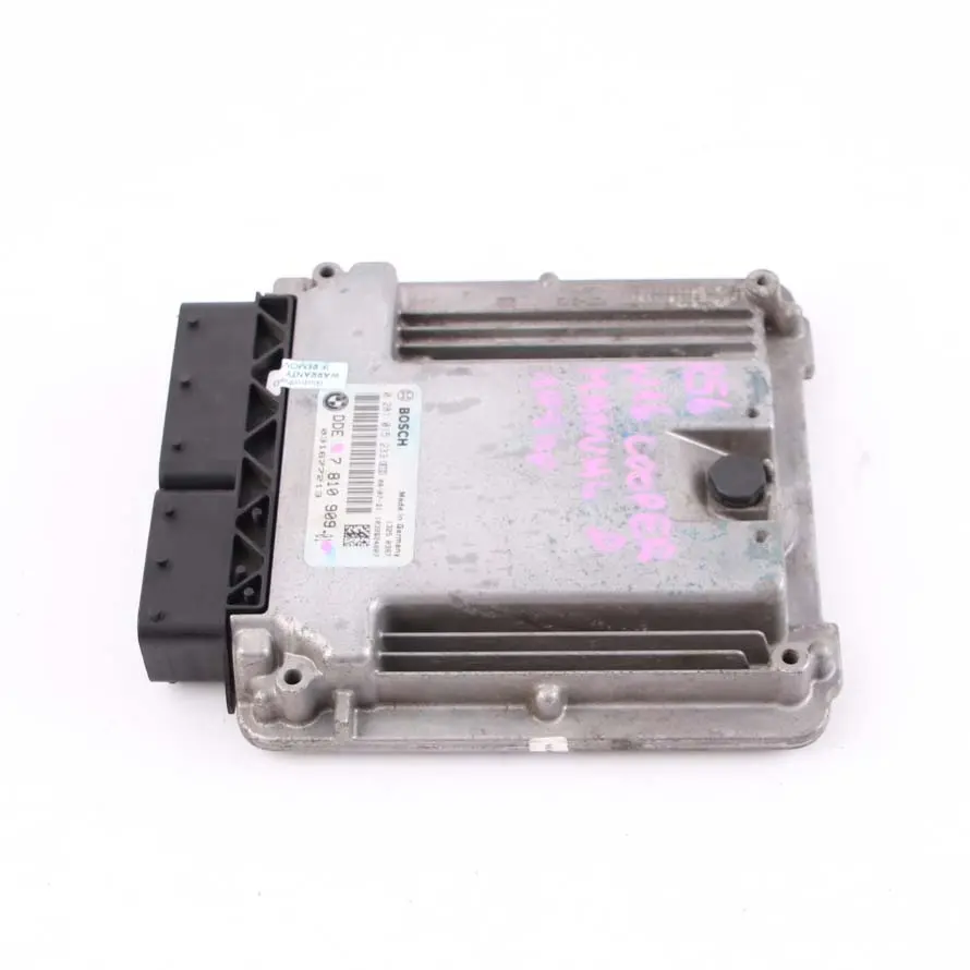 ECU Engine Control Unit DDE Manual to Mini Cooper D R55 R56 Diesel W16 1.6 with Part number 7810909 Mini Cooper D R55 R56 Diesel W16 1.6 ECU Engine Control Unit DDE Manual - SKU 7810909 - Part number 7810909