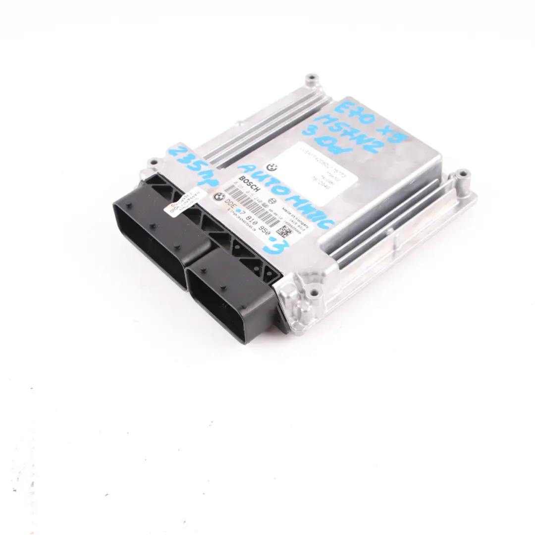 M57N2 235HP Engine Control Unit Module ECU DDE Automatic to BMW E70 3.0d with Part number 7810950 BMW E70 3.0d M57N2 235HP Engine Control Unit Module ECU DDE Automatic - SKU 7810950-3 - Part number 7810950