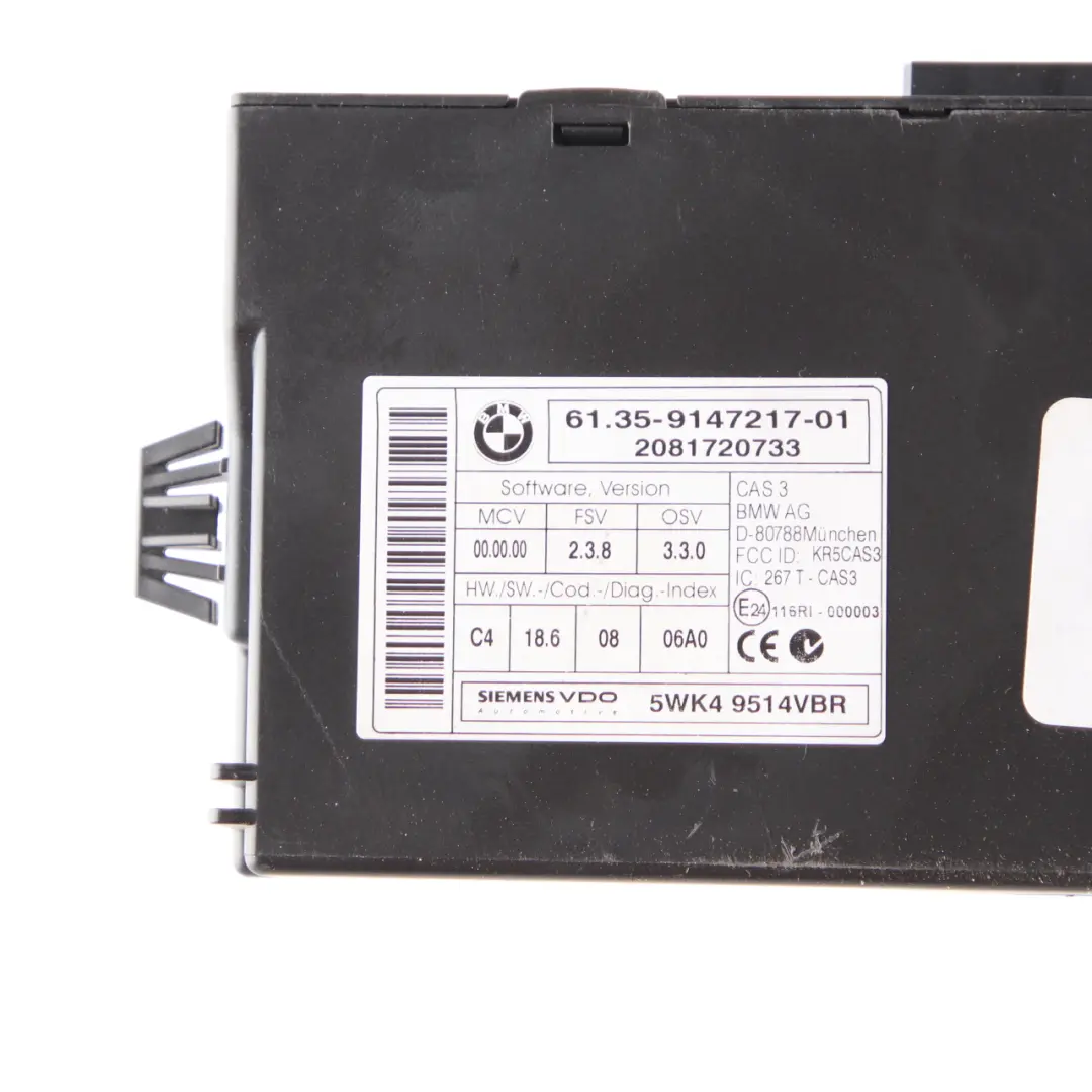 BMW E70 3.0d M57N2 235HP Engine ECU KIT DDE CAS3 Key Automatic - SKU 7810950-5 - Part number 7810950