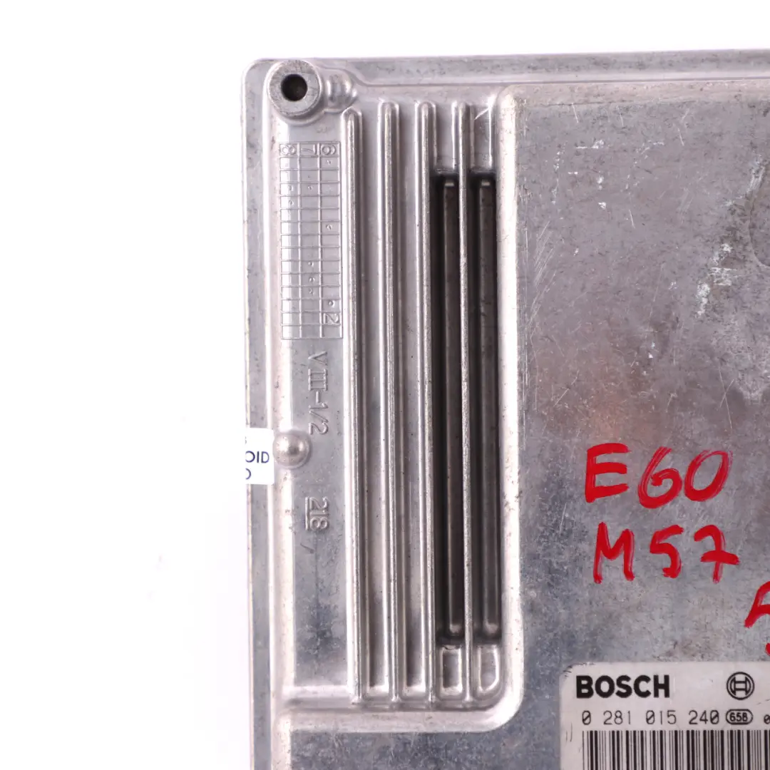 BMW E60 LCI E90 E92 330d 530d M57N2 Engine Control Unit ECU DDE Manual - SKU 7810950 - Part number 7810950