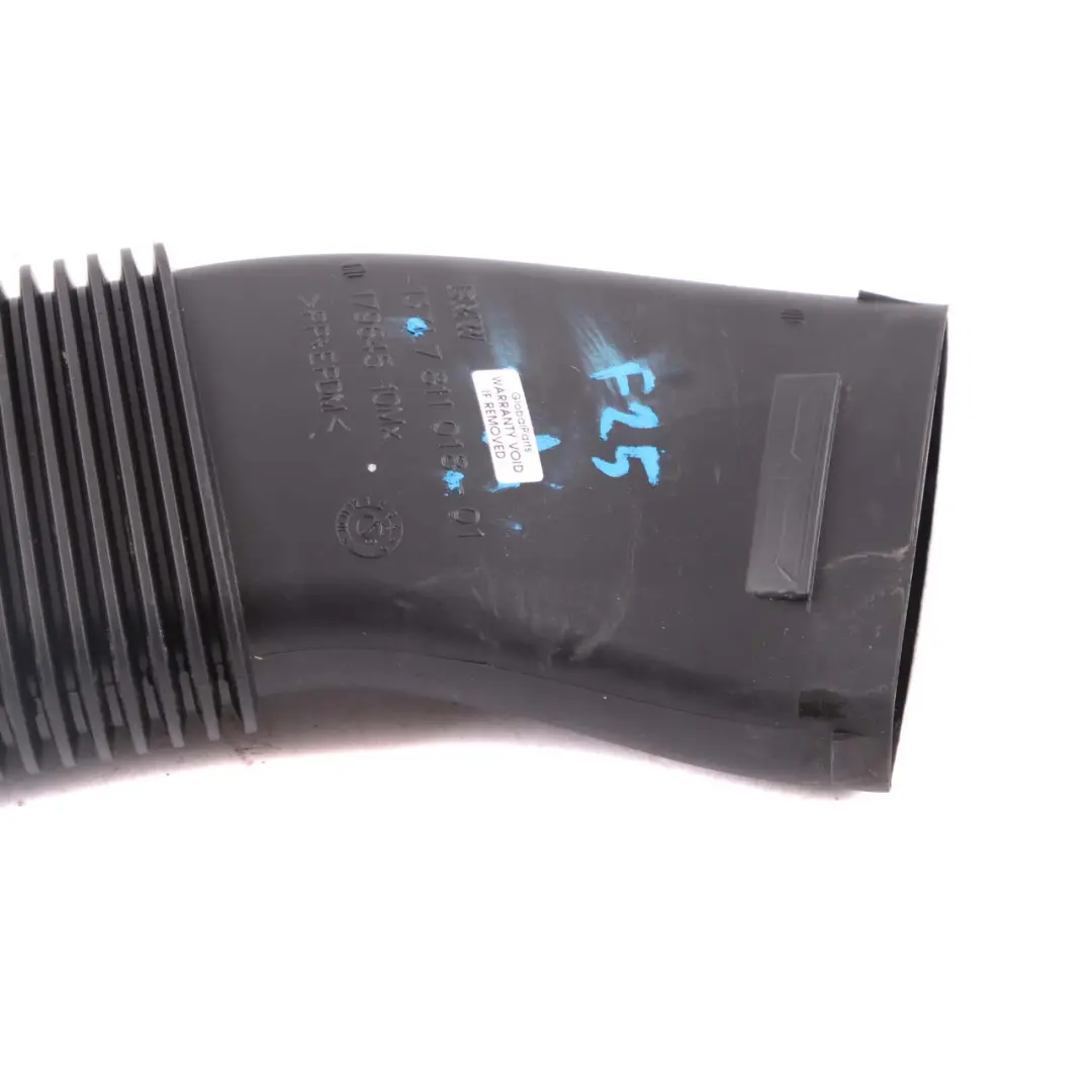 Gummimanschette Schlauch Lufteinlass Schalldämpfer Diesel für BMW X3 F25 mit Teilenummer 7811018 BMW X3 F25 Gummimanschette Schlauch Lufteinlass Schalldämpfer Diesel - SKU 7811018 - Teilenummer 7811018