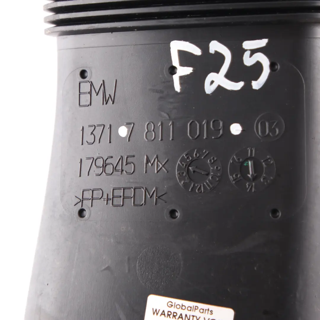 N57N Kanał Dolot Wlot Powietrza do BMW X3 F25 X4 F26 o numerze 7811019 BMW X3 F25 X4 F26 N57N Kanał Dolot Wlot Powietrza - SKU 7811019 - Numer Części 7811019