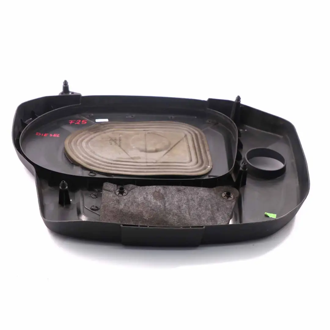 N47N Motore Diesel Rivestimento acustico Pannello superiore per BMW X3 F25 con numero di parte 7811024 BMW X3 F25 N47N Motore Diesel Rivestimento acustico Pannello superiore - SKU 7811024 - Numero di parte 7811024