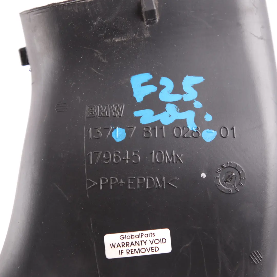 BMW X3 F25 Condotto di aspirazione Tubo Silenziatore - SKU 7811028 - Numero di parte 7811028