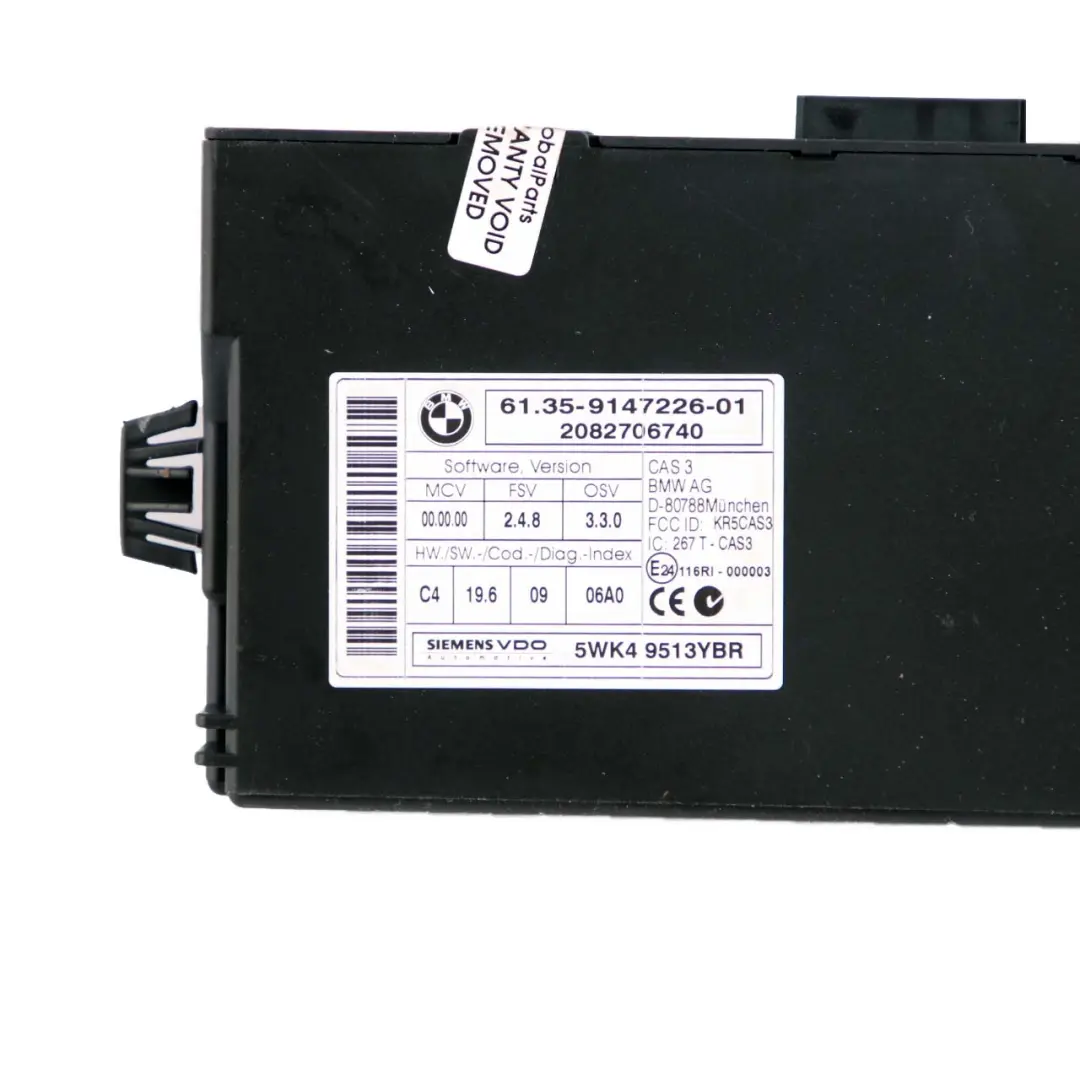BMW E60 LCI E90 325d 525d M57N2 ECU Engine Control Kit DDE CAS3 Key - SKU 7811151-2 - Part number 7811151