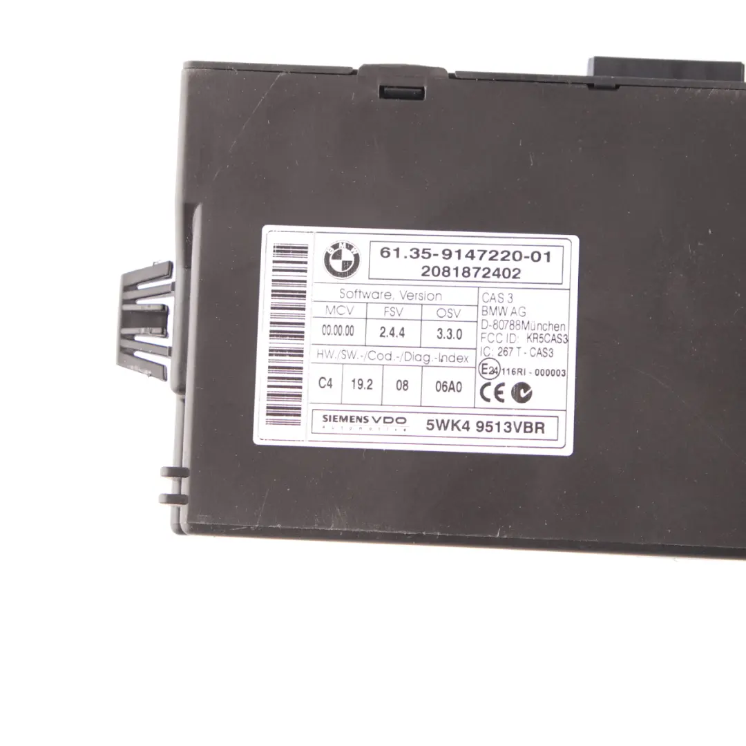 M57N2 ECU Engine Control Kit DDE CAS3 Key to BMW E60 LCI E90 325d 525d with Part number 7811151 BMW E60 LCI E90 325d 525d M57N2 ECU Engine Control Kit DDE CAS3 Key - SKU 7811151-6 - Part number 7811151