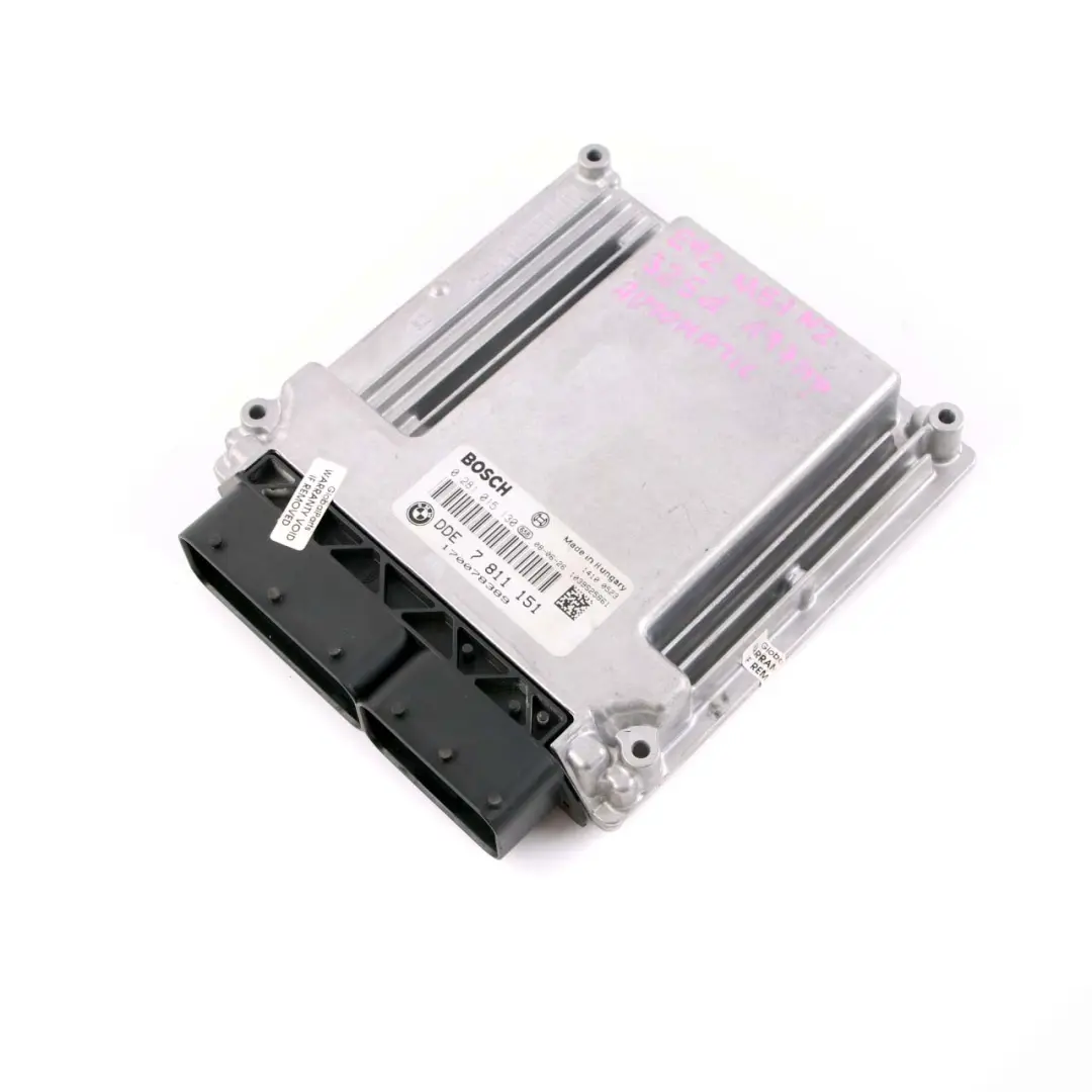 BMW E60 LCI E90 325d 525d M57N2 ECU Engine Control Unit DDE Automatic - SKU 7811151 - Part number 7811151