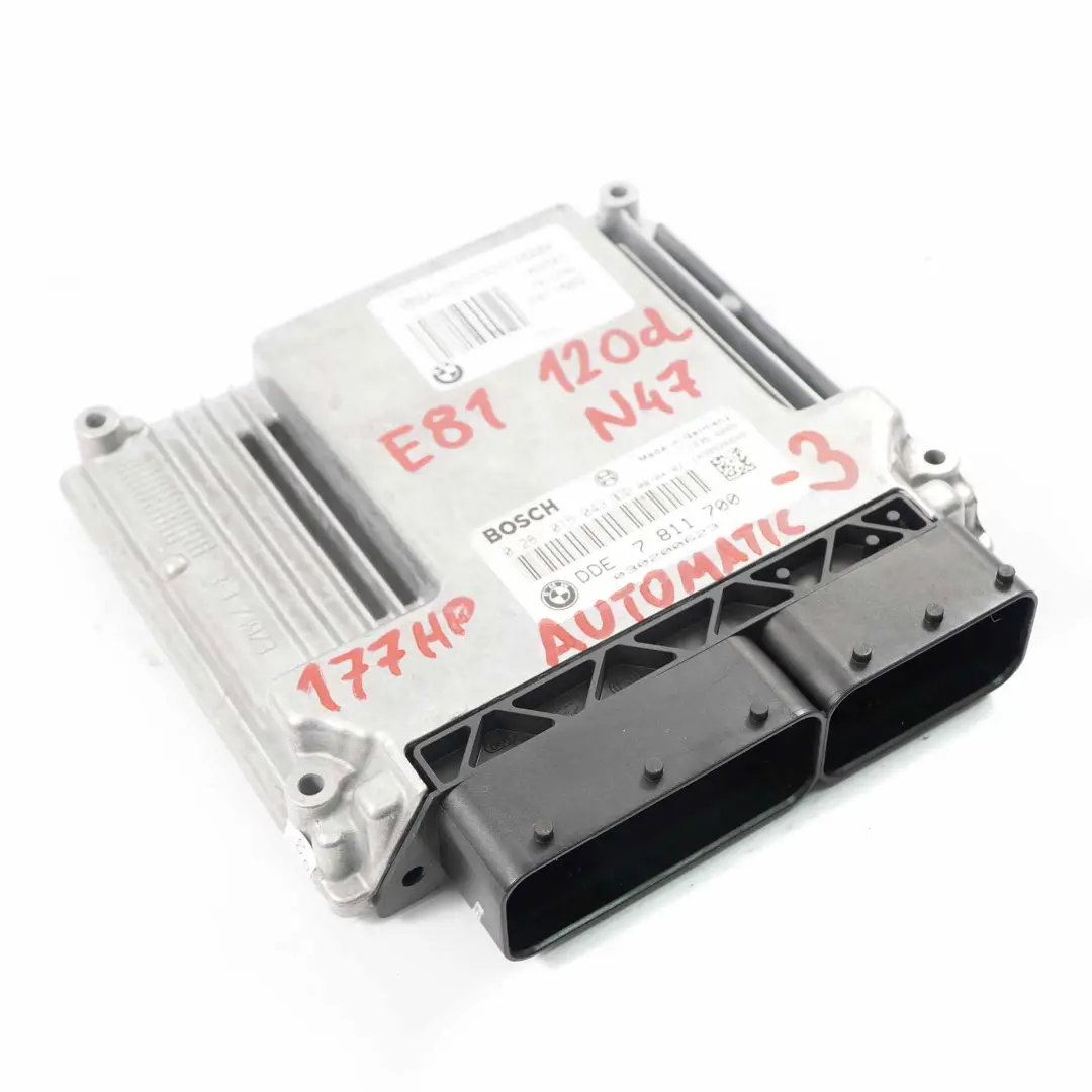 BMW E81 E87 E90 E91 120d 320d N47 Unità controllo motore ECU Automatico - SKU 7811700-10 - Numero di parte 7811700