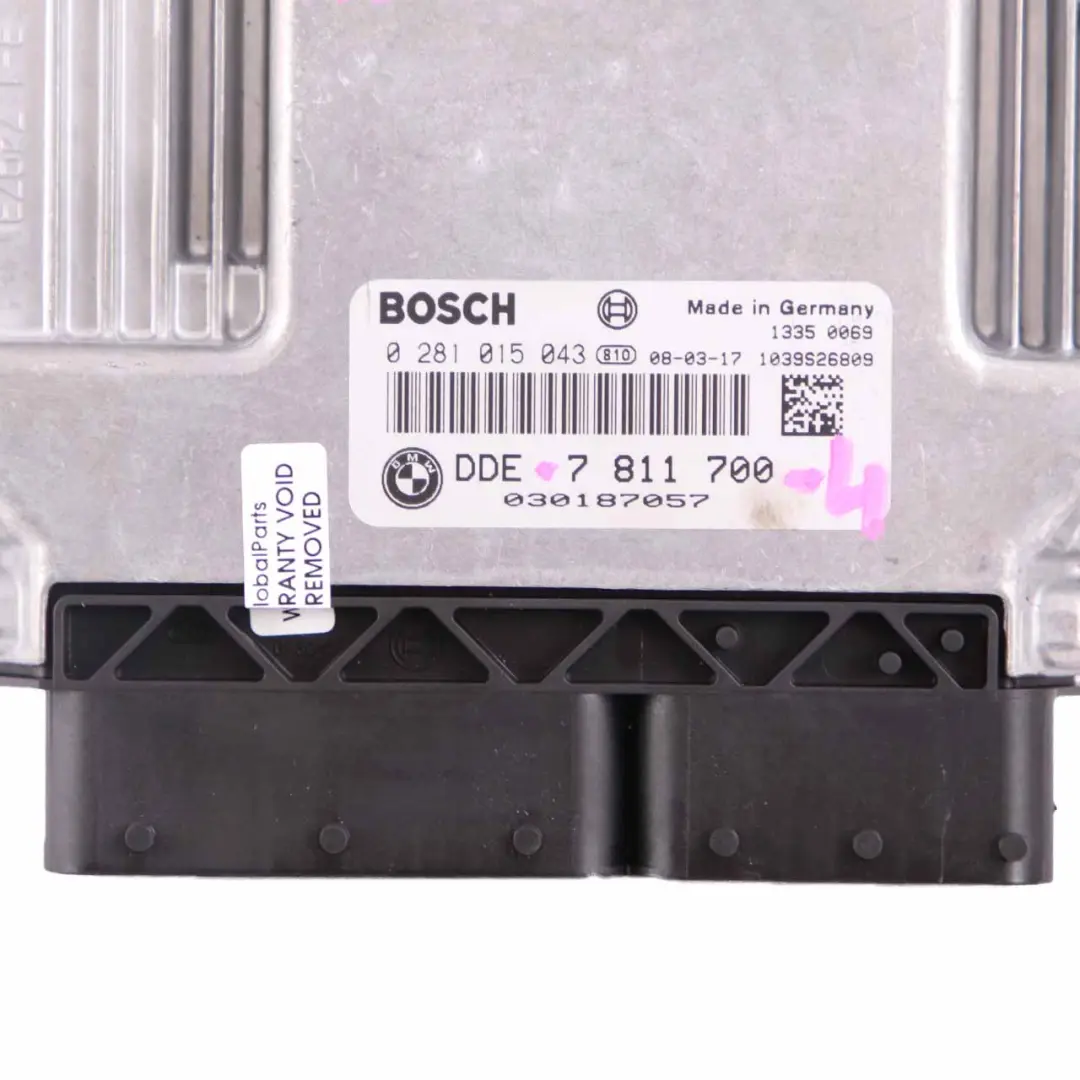 Sterownik ECU Zestaw Klucz CAS BMW E81 E87 LCI E90 - SKU 7811700-4 - Numer Części 7811700