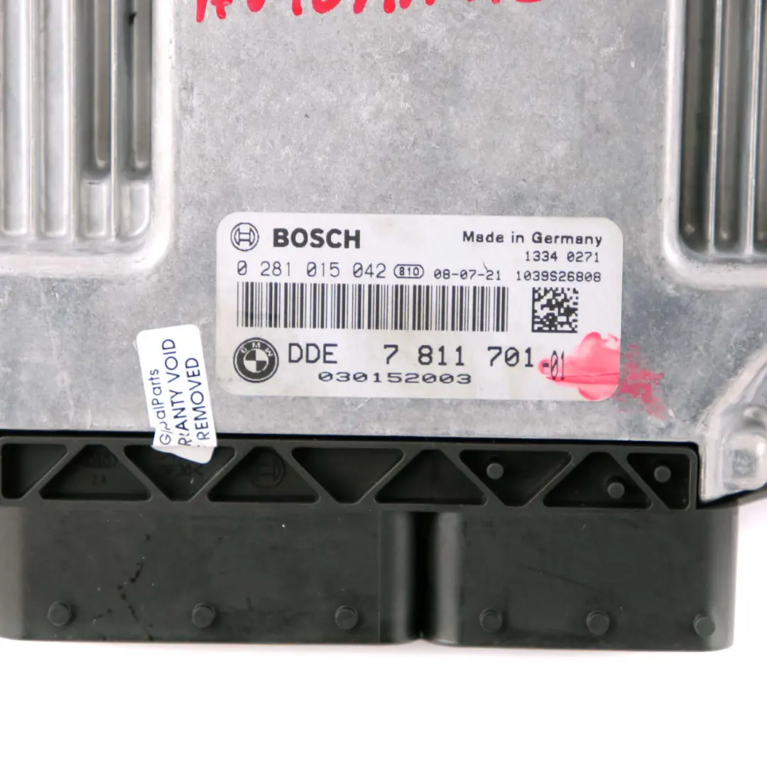 N47 Diesel ECU KIT DDE + CAS3 + Key Automatic to BMW E87 E90 LCI 118d 318d with Part number 7811701 BMW E87 E90 LCI 118d 318d N47 Diesel ECU KIT DDE + CAS3 + Key Automatic - SKU 7811701-1 - Part number 7811701