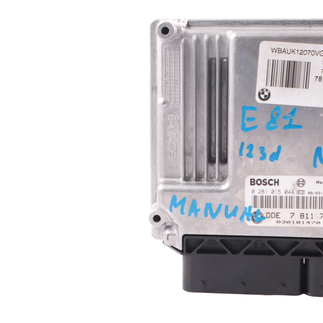  ECU Unit BMW E81 E82 E87 LCI E88 N47S 123d Engine Module DDE Manual - SKU 7811702-4 - Part number 7811702