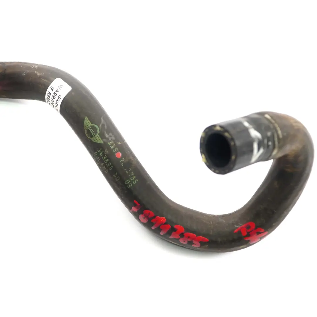 N47N Radiator Cooler Coolant Pipe Hose to Mini Cooper D R55 R56 R57 LCI with Part number 7811785 Mini Cooper D R55 R56 R57 LCI N47N Radiator Cooler Coolant Pipe Hose - SKU 7811785 - Part number 7811785