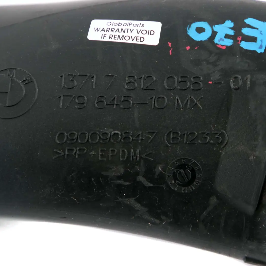 BMW X5 E70 LCI X6 E71 N57 N57S Conduit Admission Air 1 Tube Silencieux - SKU 7812058-1 - Numéro de pièce 7812058