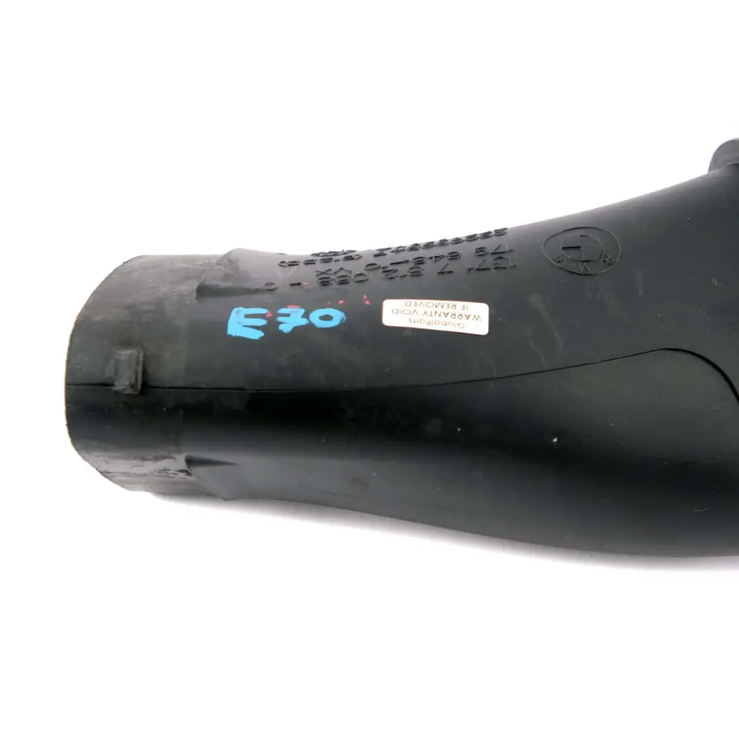N57 N57S Conducto Admisión Aire Tubo Silenciador para BMW X5 E70 LCI X6 E71 con número de pieza 7812058 BMW X5 E70 LCI X6 E71 N57 N57S Conducto Admisión Aire Tubo Silenciador - SKU 7812058-1 - Número de pieza 7812058