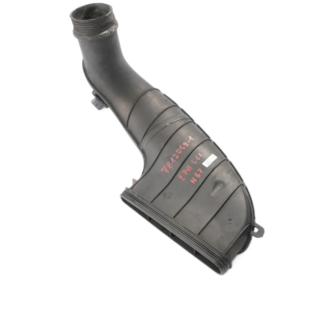 Pipe BMW X5 E70 LCI N57 Intake Silencer Flow Mass Meter 7812264 to Air with Part number 7812059 Air Pipe BMW X5 E70 LCI N57 Intake Silencer Flow Mass Meter 7812264 - SKU 7812059-1 - Part number 7812059
