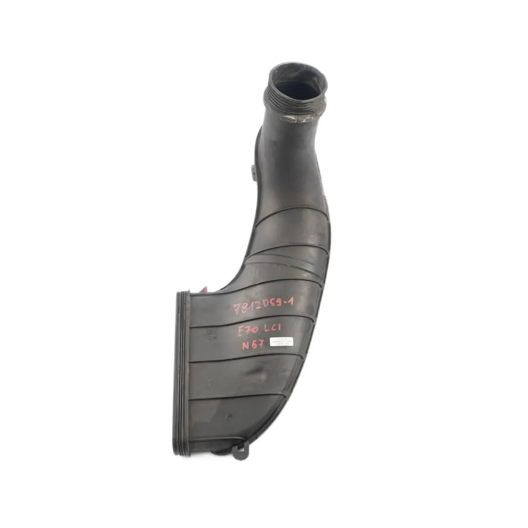BMW X5 E70 LCI Diesel N57 Tuyau d'admission Air Silencieux Tuyau Filtré - SKU 7812059 - Numéro de pièce 8506702