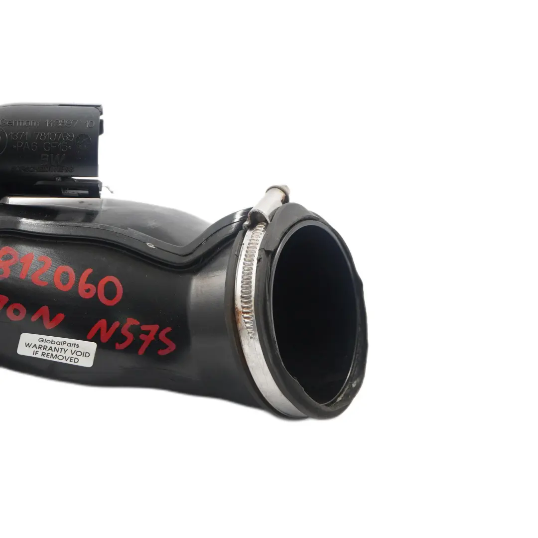  Intake Hose BMW E70 LCI E71 40dX N57S Charge Air Line Pipe Duct Turbo - SKU 7812060 - Part number 7812060