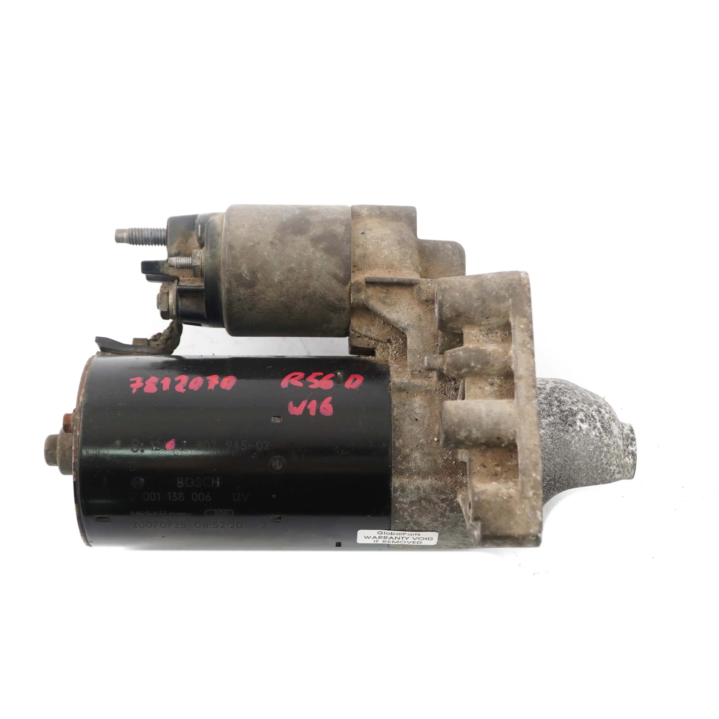 Mini Cooper Clubman R55 R56 W16 1.6 Diesel Demarreur