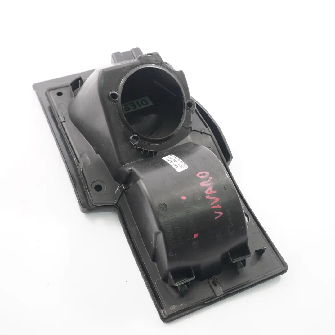 Carcasa de la tapa del depósito combustible para Renault Trafic 3 Vivaro B con número de pieza 781207731R Renault Trafic 3 Vivaro B Carcasa de la tapa del depósito combustible - SKU 781207731R - Número de pieza 781207731R