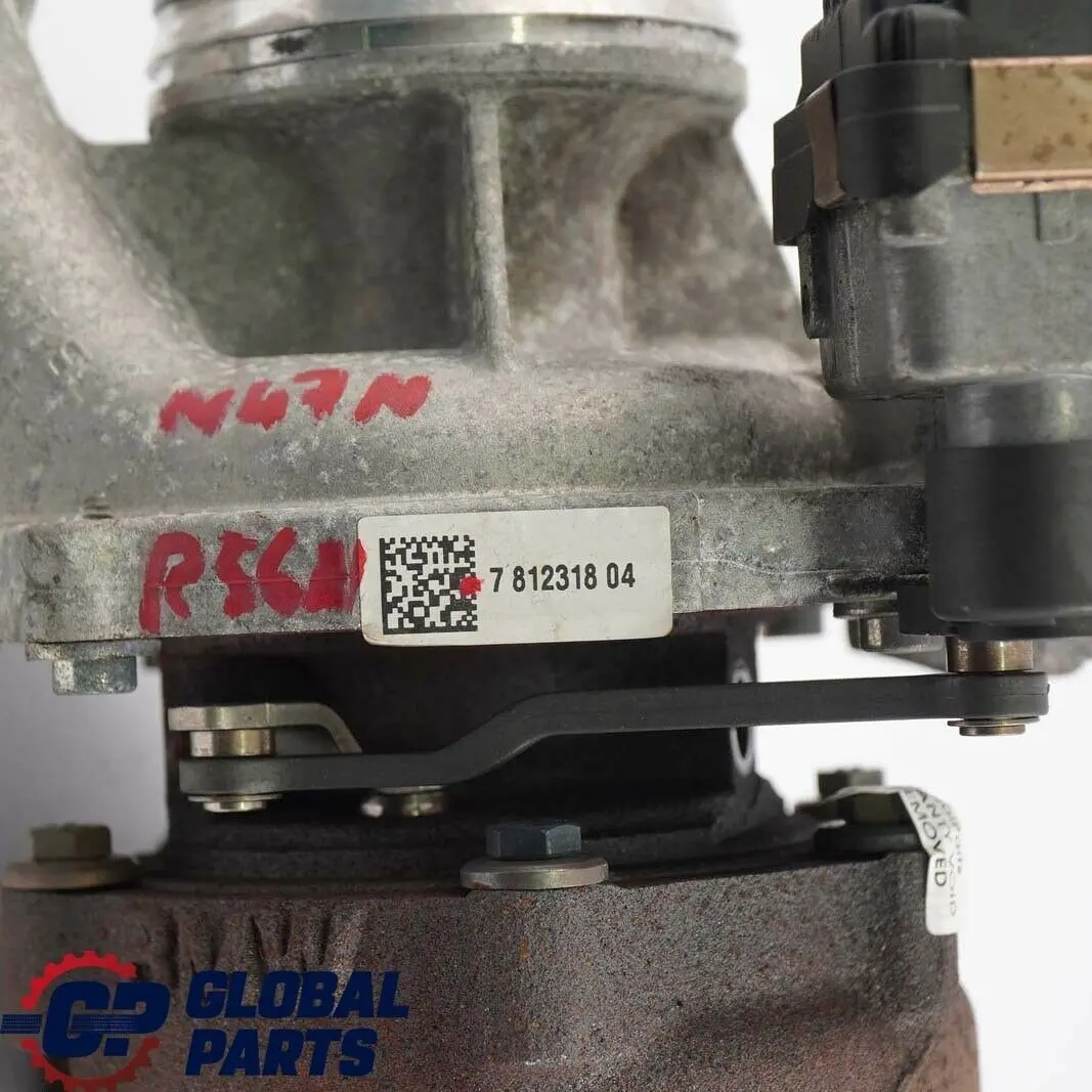 Mini Cooper One D R55 R56 LCI N47N Motore Turbocompressore Parte Attuatore - SKU 7812318-4 - Numero di parte 7812318