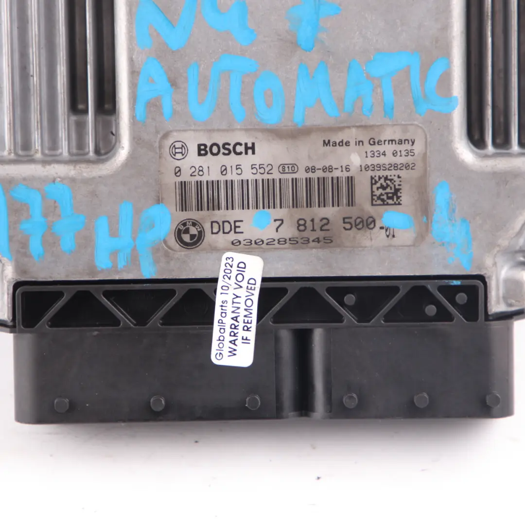 N47 177HP Engine ECU Kit DDE CAS3 Key to BMW E60 E87 E90 LCI 120d 320d 520d with Part number 7812500 BMW E60 E87 E90 LCI 120d 320d 520d N47 177HP Engine ECU Kit DDE CAS3 Key - SKU 7812500-4 - Part number 7812500