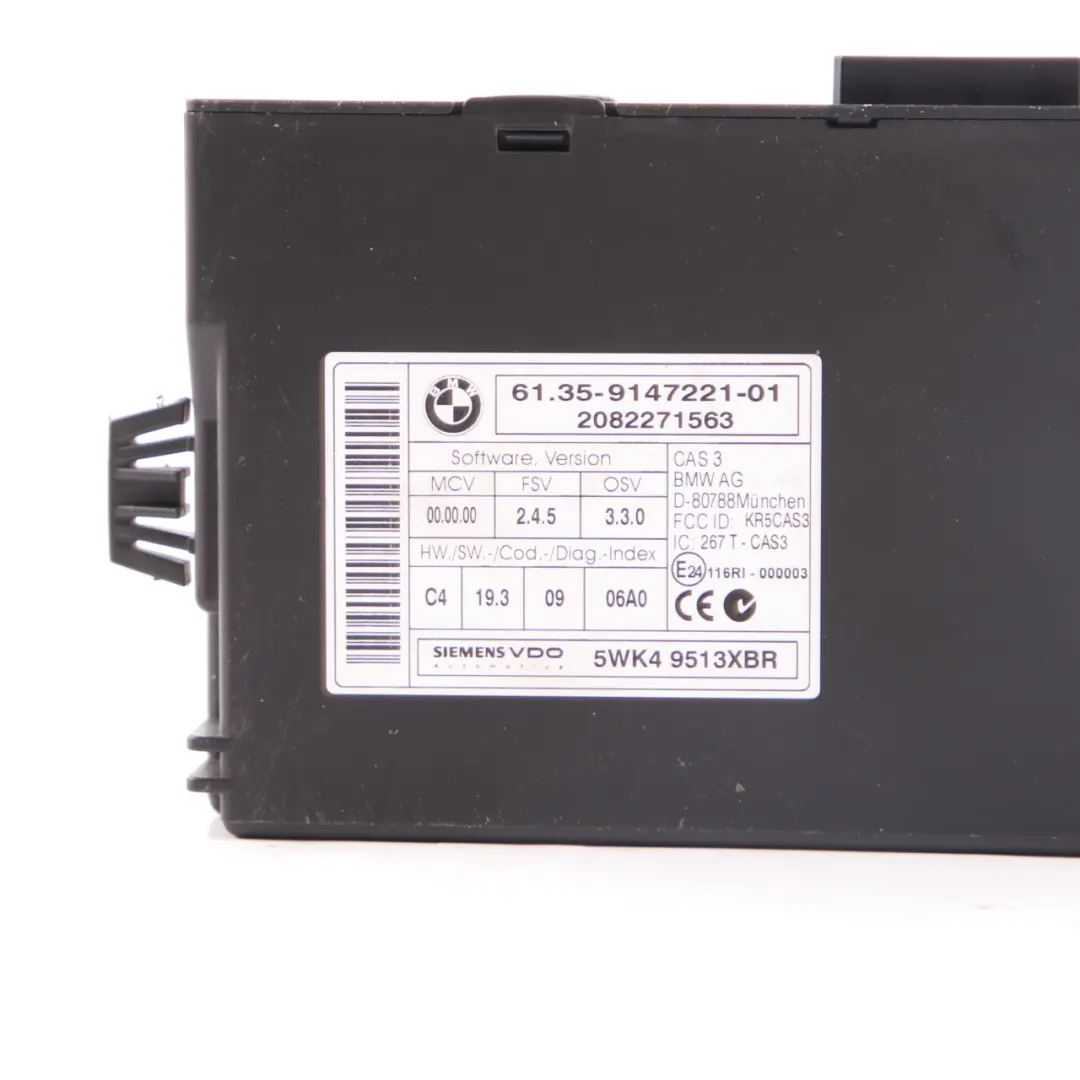 N47 177HP Engine ECU Kit DDE CAS3 Key to BMW E60 E87 E90 LCI 120d 320d 520d with Part number 7812500 BMW E60 E87 E90 LCI 120d 320d 520d N47 177HP Engine ECU Kit DDE CAS3 Key - SKU 7812500-4 - Part number 7812500