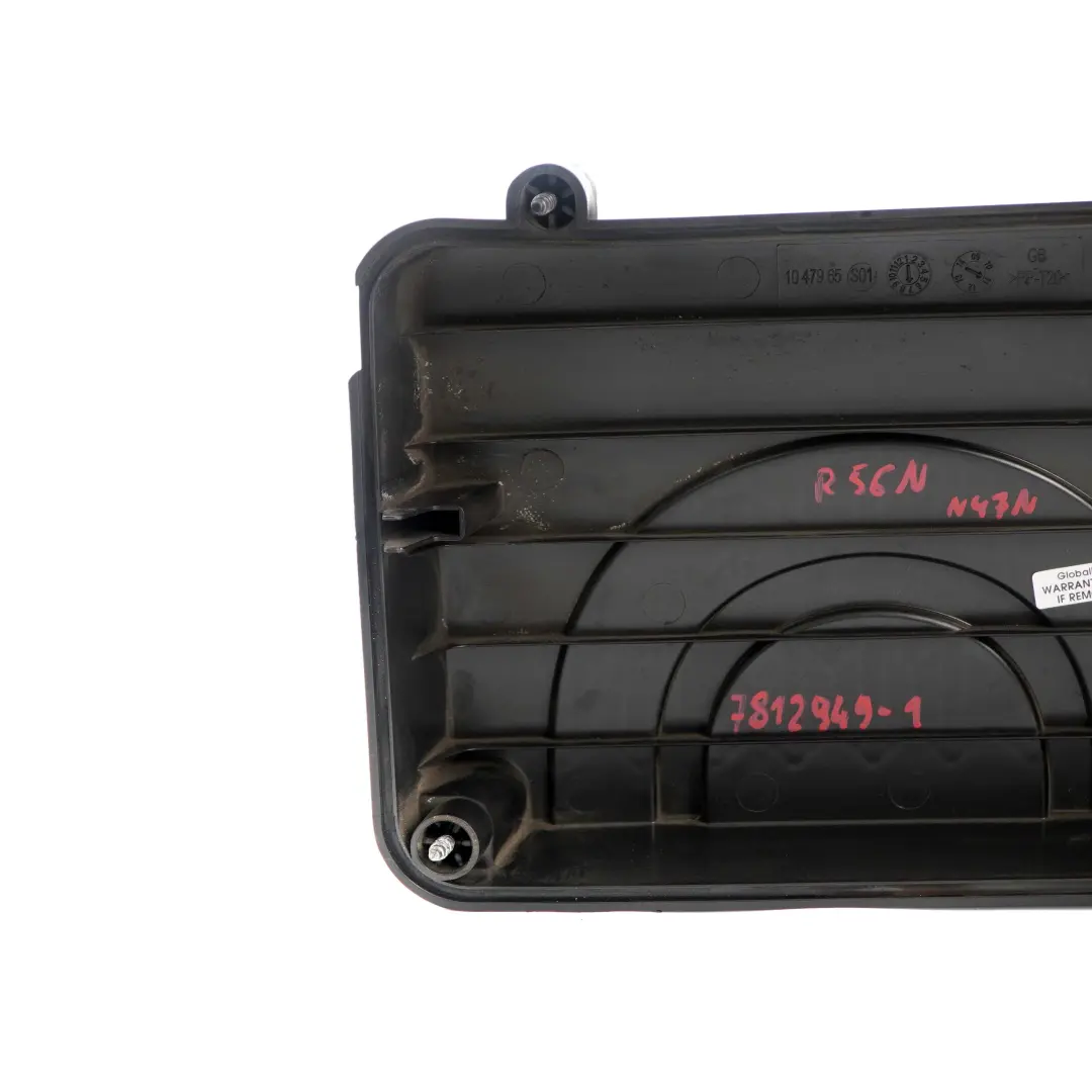 N47N Ansauggeräuschdämpfer Abdeckung für Mini Cooper D R56 R57 LCI Diesel mit Teilenummer 7812949 Mini Cooper D R56 R57 LCI Diesel N47N Ansauggeräuschdämpfer Abdeckung - SKU 7812949-1 - Teilenummer 7812949