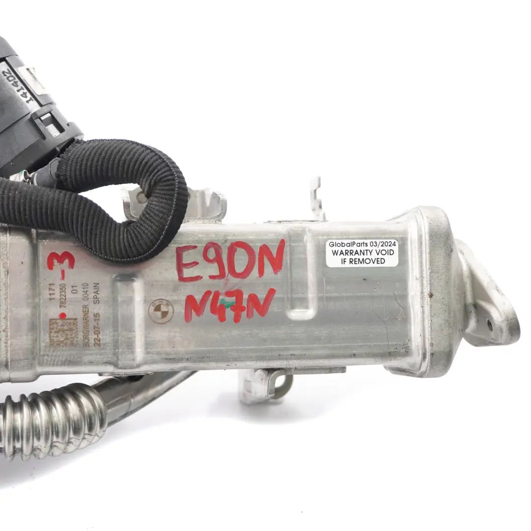 BMW E90 E91 LCI F10 F20 Raffreddatore Di Scarico Diesel N47N Valvola EGR - SKU 7822350-3 - Numero di parte 7822350