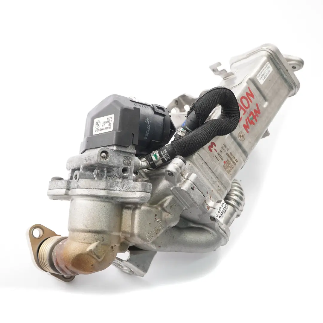 Refroidisseur d'échappement BMW E90 E91 LCI F10 F20 F30 Diesel N47N EGR 7822350  - SKU 7822350-3 - Numéro de pièce 7810166