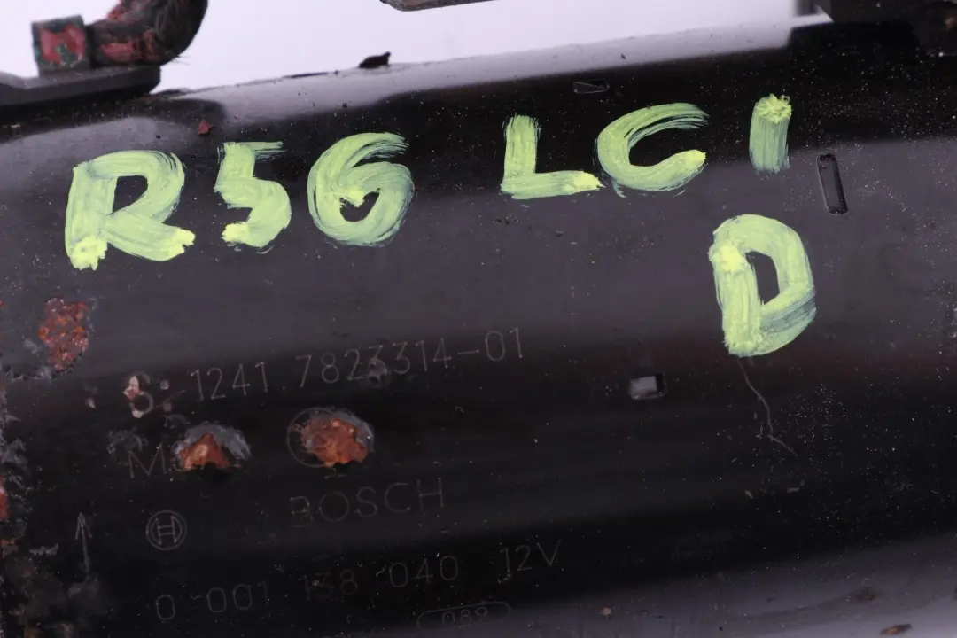 N47N 1.6 Motor diesel Motor De arranque para Mini Cooper R55 R56 R57 LCI con número de pieza 7823314 Mini Cooper R55 R56 R57 LCI N47N 1.6 Motor diesel Motor De arranque - SKU 7823314 - Número de pieza 7823314