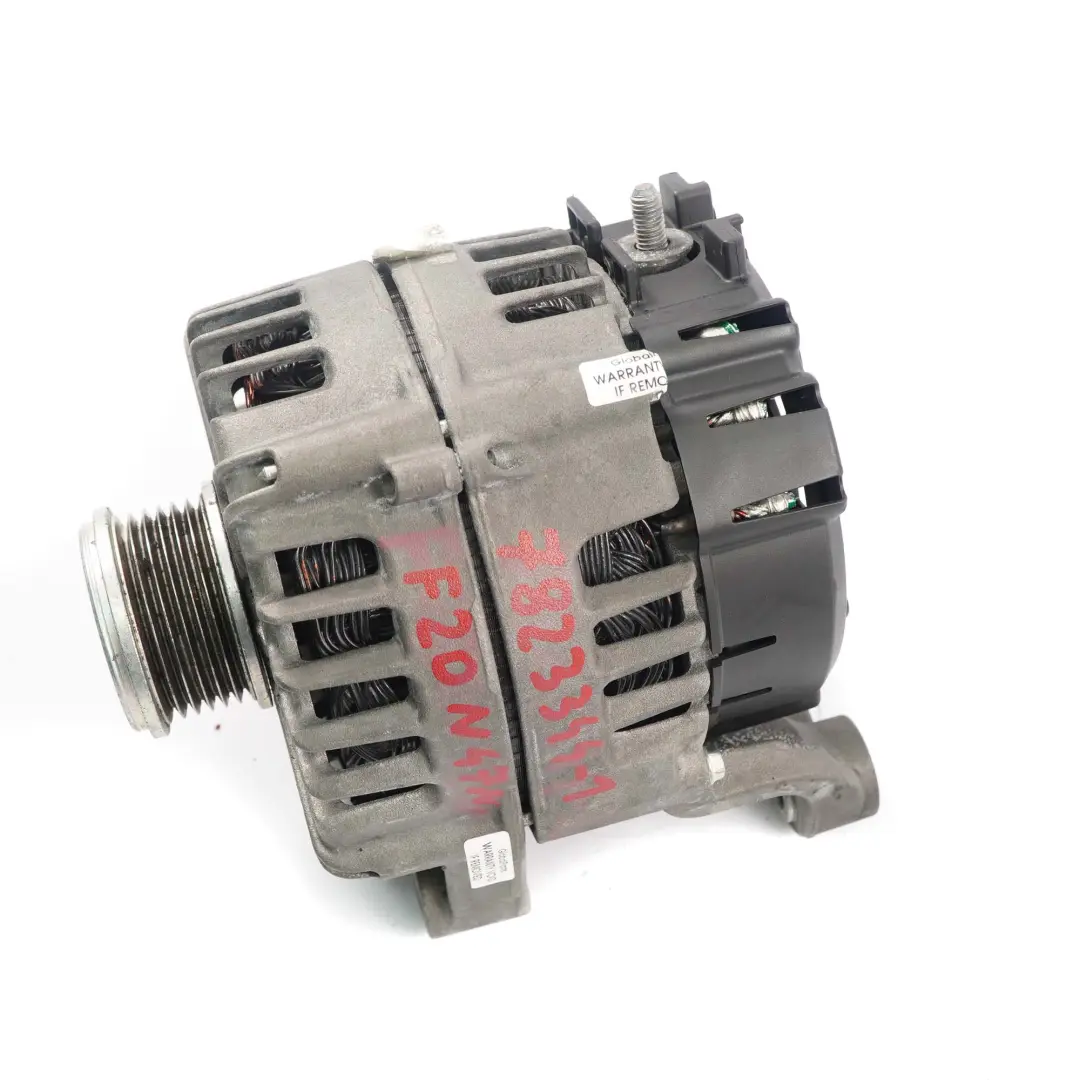 BMW 1 3 4 F20 F21 F30 F31 F32 N47N Diesel Alternator 180A 7823343 - SKU 7823344-1 - Part number 7823344
