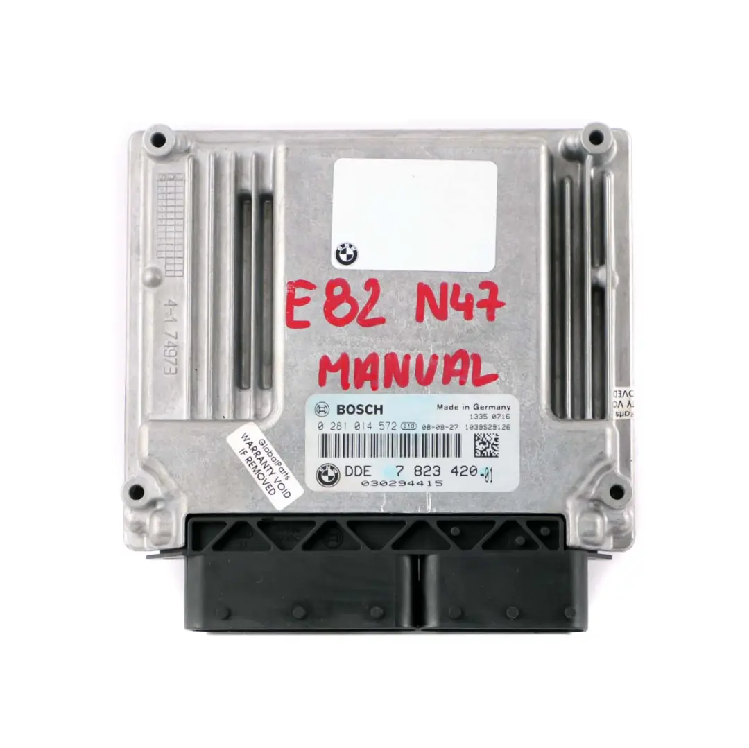 N47 120d 320d 520d Sterownik Komputer Silnika do BMW E60 E87 E90 LCI o numerze 7823420 BMW E60 E87 E90 LCI N47 120d 320d 520d Sterownik Komputer Silnika - SKU 7823420 - Numer Części 7823420
