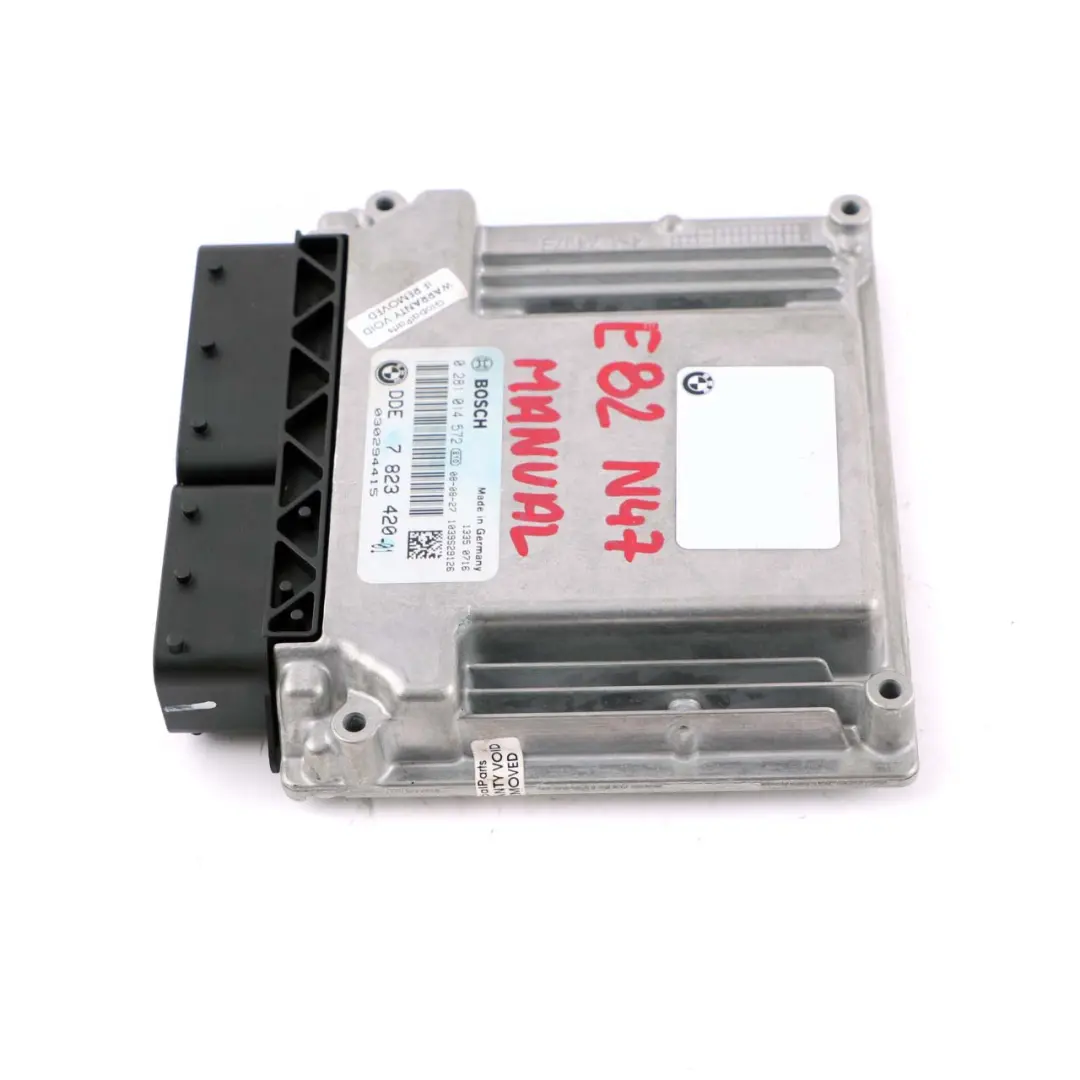 BMW E60 E87 E90 LCI N47 120d 320d 520d ECU Steuergerät DDE Manual - SKU 7823420 - Teilenummer 7823420