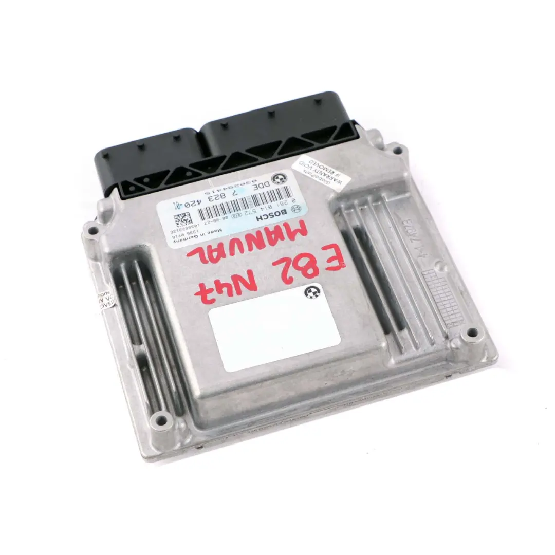 N47 120d 320d 520d ECU Control Unit DDE to BMW E60 E87 E90 LCI with Part number 7823420 BMW E60 E87 E90 LCI N47 120d 320d 520d ECU Control Unit DDE - SKU 7823420 - Part number 7823420