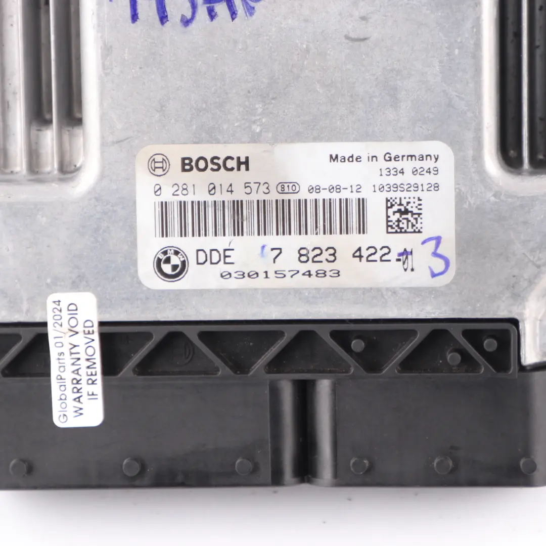  ECU Engine Control BMW E81 E87 E90 LCI 118d 318d N47 Diesel DDE Manual - SKU 7823422 - Part number 7823422