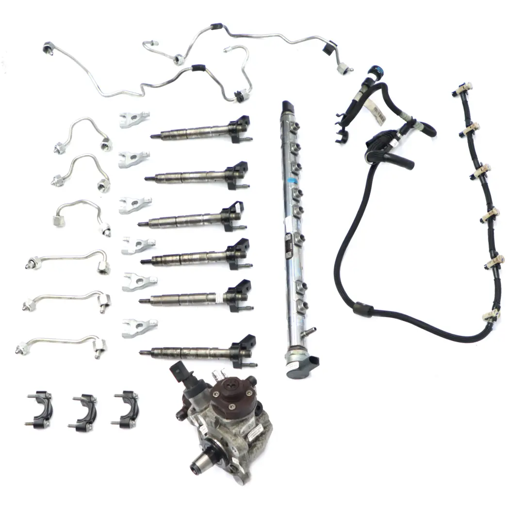 Fuel Pump BMW F30 F31 F32 335dX 435dX N57Z Injector Injection System Set - SKU 7823461-2 - Part number 7823461