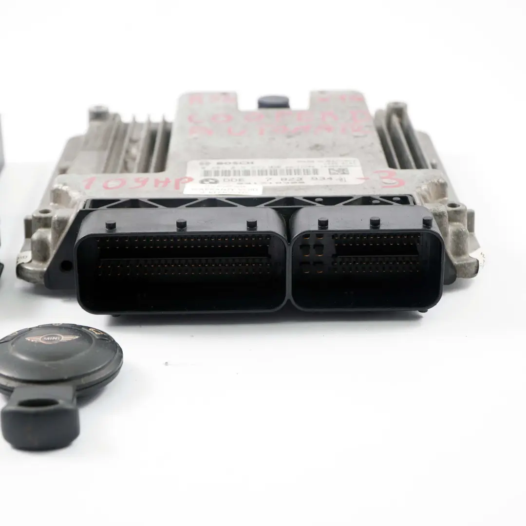 Mini Cooper D R55 R56 Diesel W16 109HP ECU Kit DDE CAS3 Cle Automatique - SKU 7823934-3 - Numéro de pièce 7823934