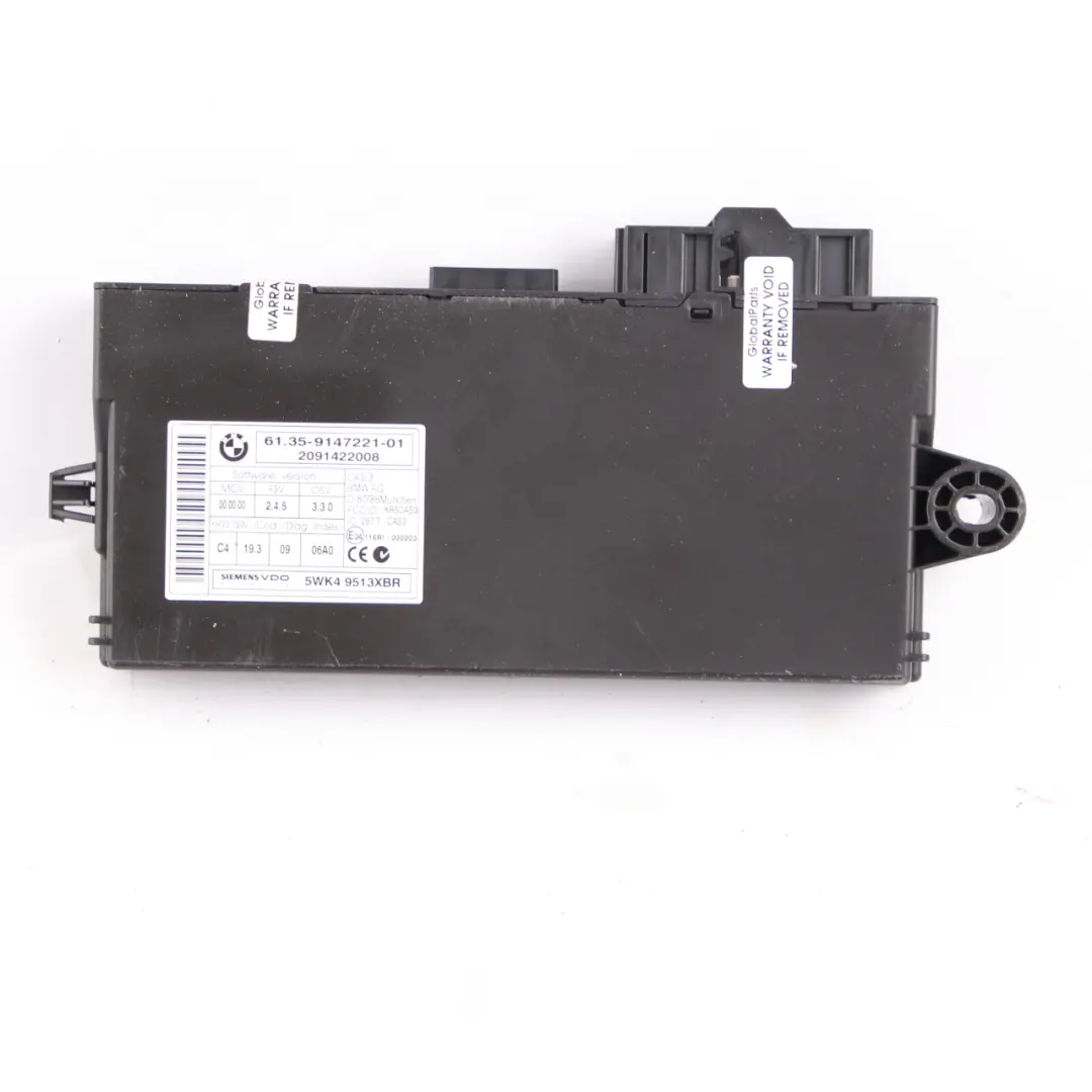 Mini Cooper D R55 R56 Diesel W16 109HP ECU Kit DDE CAS3 Key Manual - SKU 7823934-4 - Part number 7823934