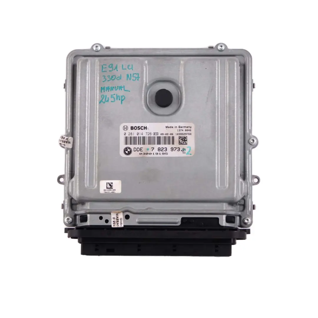 BMW E90 E91 LCI E92 330d Diesel N57 245HP ECU Engine Kit DDE CAS3 + Key - SKU 7823973-2 - Part number 7823973