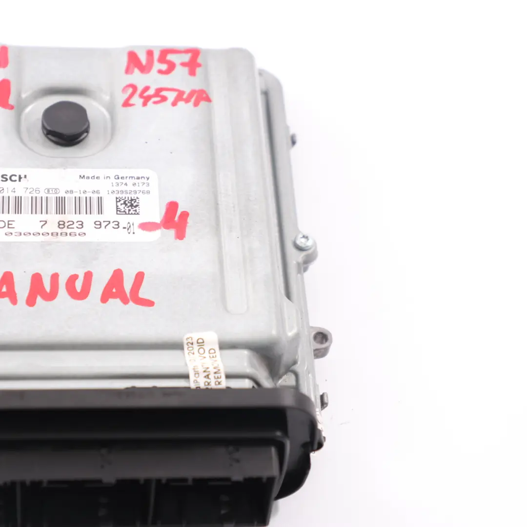 BMW E90 E91 LCI E92 330d Diesel N57 245HP ECU Unité moteur DDE Manuel - SKU 7823973-4 - Numéro de pièce 7823973