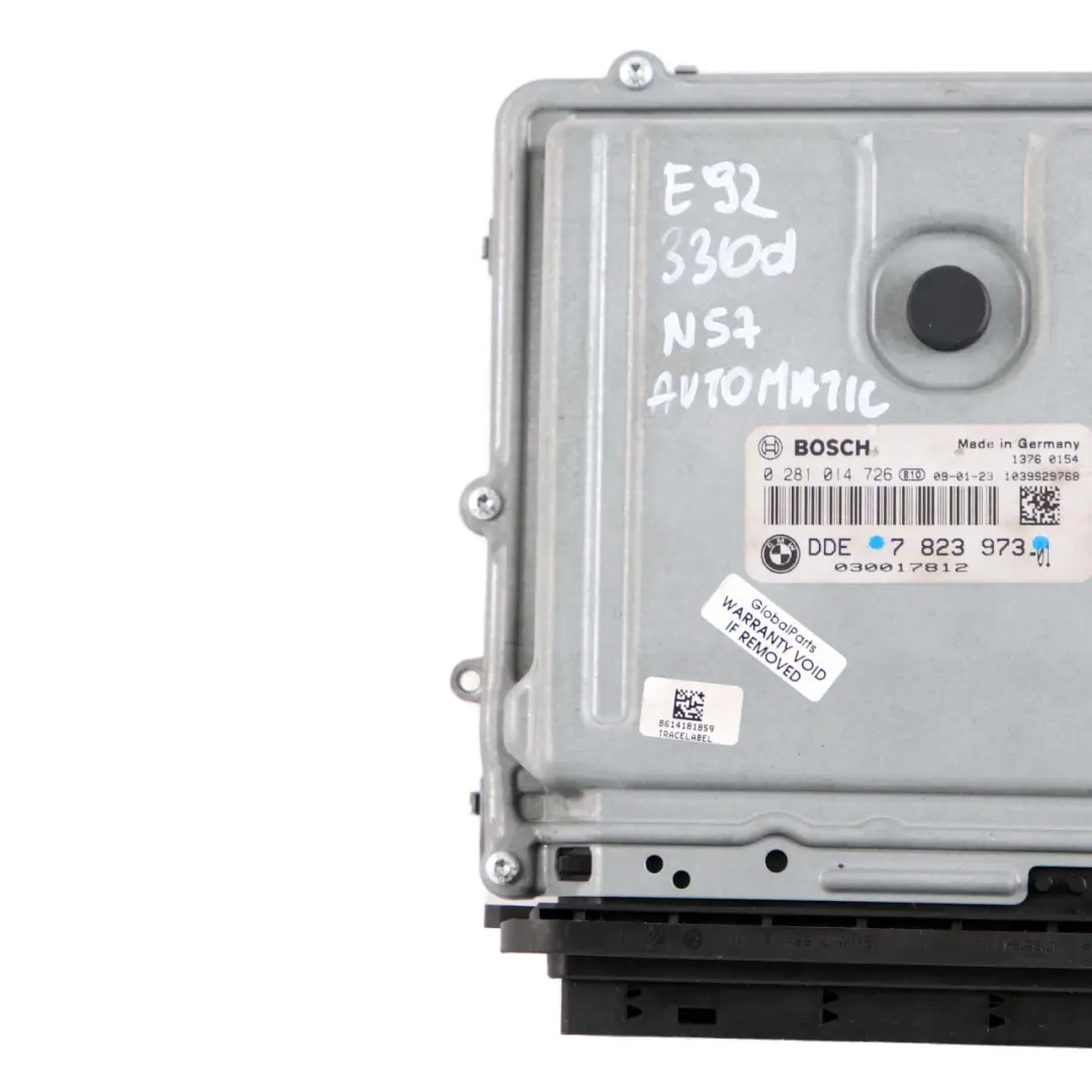 BMW E90 E91 LCI E92 330d Diesel N57 245HP ECU Engine Unit DDE Automatic - SKU 7823973 - Part number 7823973
